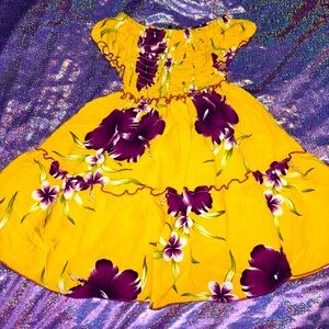 Toddler Hawaiian dress